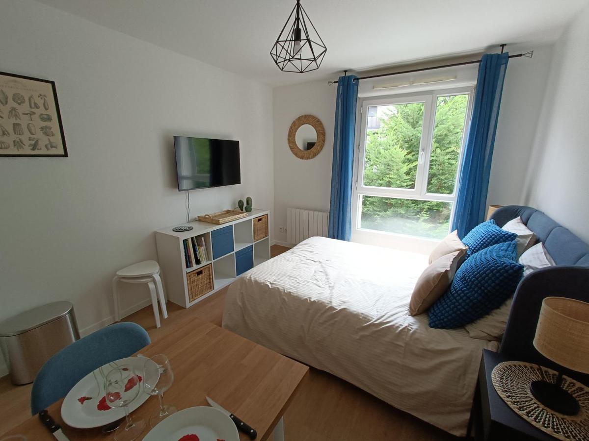 Studio Cosy Neuf + Lit Bebe A 4 Minutes Rer A Montevrain Exterior photo